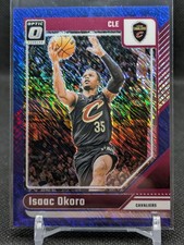 Isaac Okoro 2024-25 Optic Blue Shimmer Prizm 47/75 #93 (BK522)