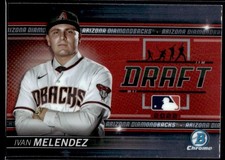 2022 Bowman Draft Baseball Night Ivan Melendez RC Arizona Diamondbacks #BDN-1