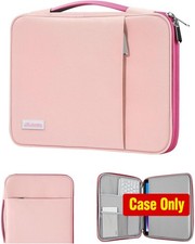 Case for 9-11 Inch Tablet Sleeve, Padded Carrying Case with Handle, Pink