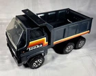 1980 Tonka GVW 35000 Black Pressed Steel Dump Truck - Made in USA