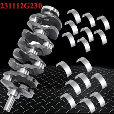 Main Rod Bearings & Crankshaft For 06-16 Kia Optima Hyundai Sonata 2.4L DOHC 16v