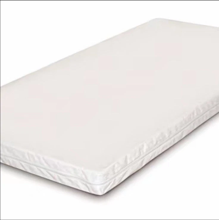 Baby Cot Crib With Water repellent Mattress White. - Image 2 of 3