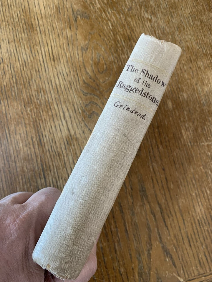 1888 AUSTIN OSMAN THE SHADOW OF THE RAGGEDSTONE By GRINDROD, OCCULT True 1st Ed - Imagem 4 de 4