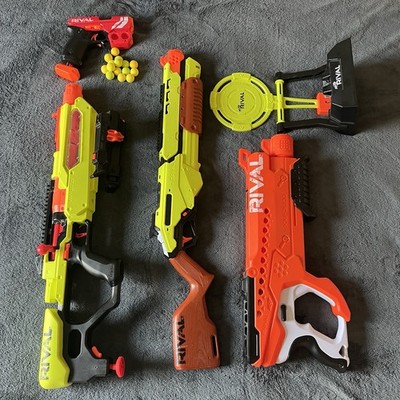 Nerf Rival Blaster Lot Jupiter XIX-1000, Saturn XX-1000, Helix XXI-2000, Kronos