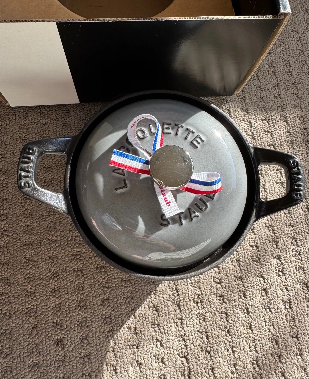 Brand New! Staub Cocotte Vintage 12cm Graphite
Opens in a new window or tab