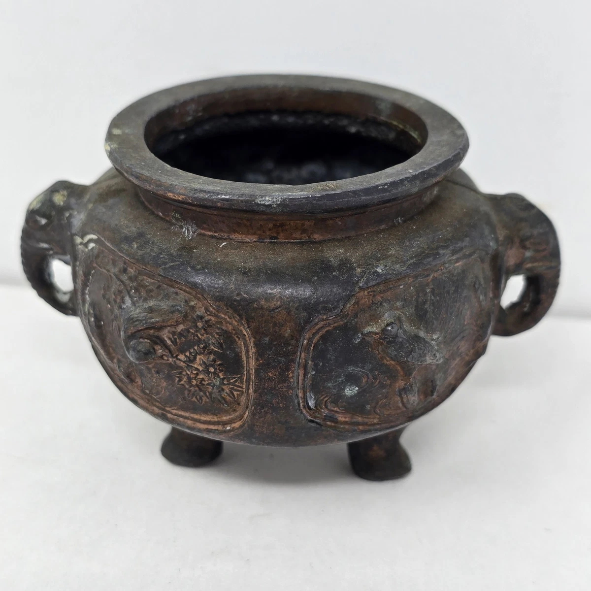 青铜1850-1899 年中国香炉| eBay