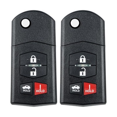 Key Fob Remote Fits Mazda MX5 Miata 3 6 20062015 BGBX1T478SKE12501 2 PCS
