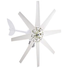 1200W Wind Turbine Generator Kit 8 Blades Windmill 24V Controller Quiet