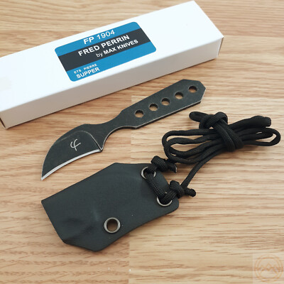 Fred Perrin Le Fruit Fixed Knife 1.63'' 440C Steel One-Piece Construction Blade