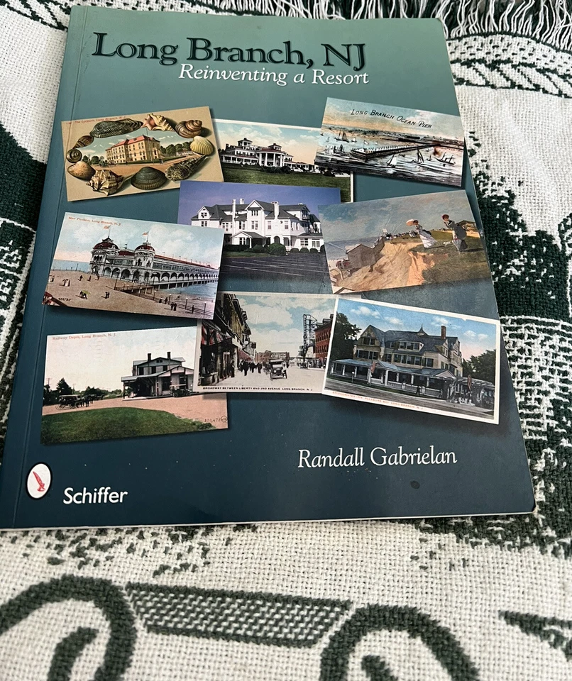 Tapeçaria de ramo longo Nova Jersey franja arremesso 66x48” sociedade histórica com 2 livros - Imagem 2 de 4