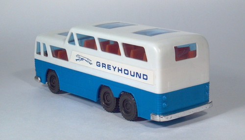MEGO Jimson 170 Greyhound GM PD4501 Scenicruiser Coach Friction Bus Model - Picture 7 of 11