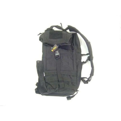 Zaino in cordura tattico con porta Camel Back incorporato nero Royal Plus |  eBay