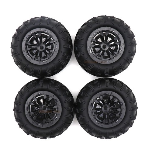 4 pezzi/lotto pneumatici ruota Monster Truck esagonali 12 mm per SCY 16101 Pro 16102 Pro 1:16 Off - Foto 3 di 24