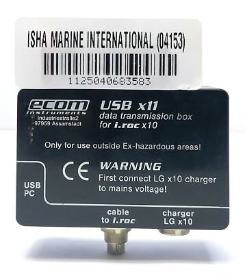 ECOM Instruments USB X11 Daten Übertragung Box Für I.rocx10