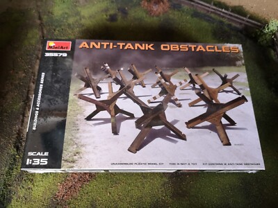 Miniart Models - Anti Tank Hindernisse im Maßstab 1:35