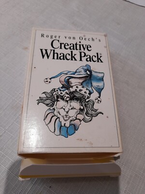 Roger von Oech's CREATIVE WHACK PACK 1992 Design/Problemlösungshilfe
