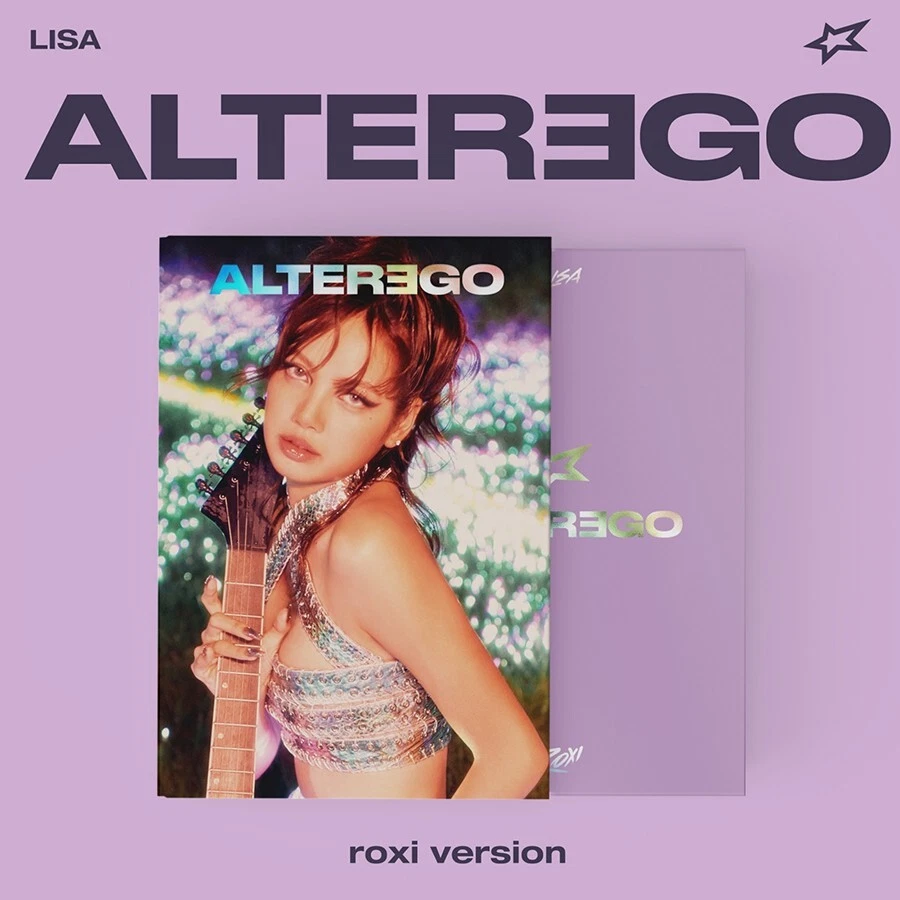 BLACKPINK LISA [ALTER EGO] Album PHOTO BOOK Ver./CD-R+Book+3