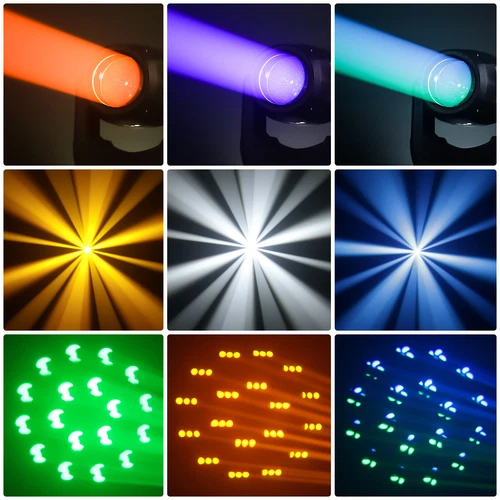 350W Beam Moving Head 48 Prisma 14 Gobo Bühnenlicht Strahler DMX Weihnachten - Bild 2 von 20
