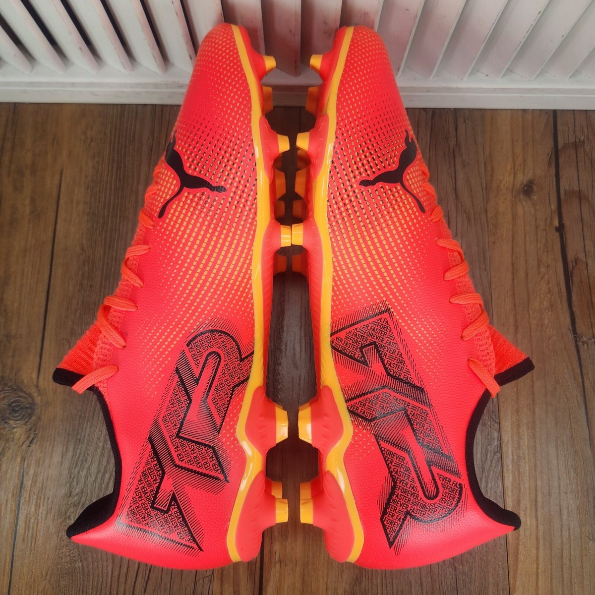 PUMA Future 7 Play FG/AG 107723 03 Mens 11.5 Sunset Glow Black Soccer Cleats NEW PUMA Future 7 Play FG/AG  main image 4