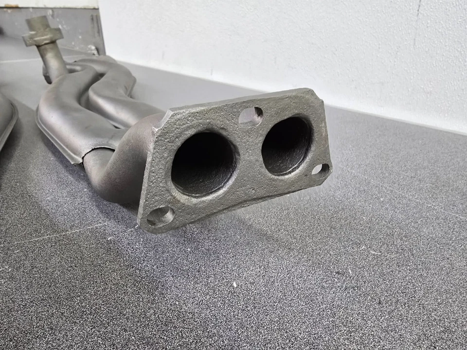 PAIR USED ORIGINAL GENUINE PORSCHE 914 1.7 EXHAUST HEAT EXCHANGERS 4/70 - Изображение 3 из 4