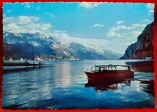 POSTCARD LAKE GARDA SHORE LIGHT EFFECTS (C 29)