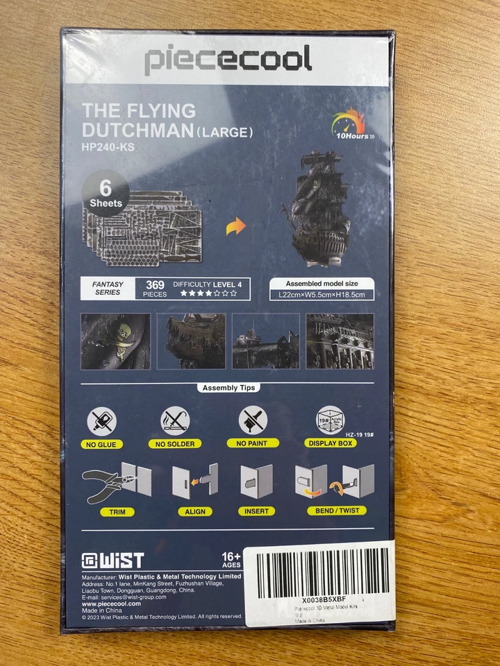 Modelo Piececool The Flying Dutchman HP240-KS Foto 2 de 2