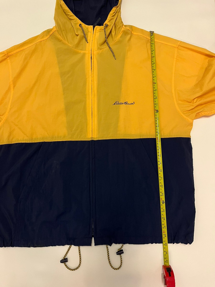 Vintage Eddie Bauer Full Zip ColorBlock Nylon Windbreaker