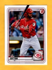 2020 Bowman Draft Baseball - Quin Cotton - Reds - UNLIMITED SHIPPING FOR $4.00