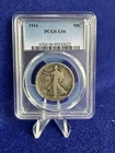 1916 Walking Liberty Half Dollar 50c "Semi-Key Coin" *PCGS G6 Good*