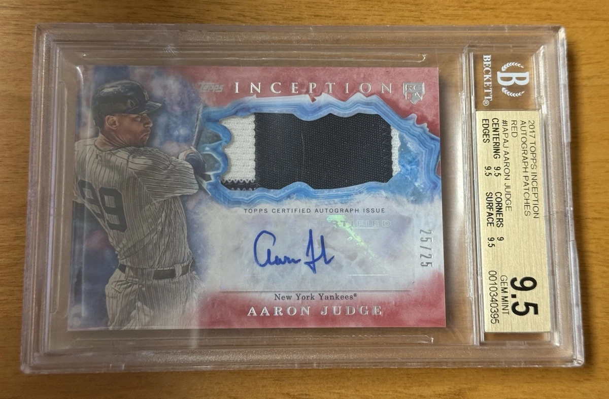 2017 Topps Inception - Aaron Judge #IAP-AJ for sale | eBay