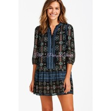 Holding Horses ANTHROPOLOGIE Boho Winter Moon Tunic Dress SP