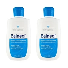 2 Pack Balneol Hygienic Cleansing Lotion 3 Oz (89 ml) Each Fast Shipping