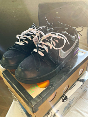 Nike Dunk Low x Off-White Virgil Abloh limitiert 2021 EU 46 / US 12 50 of 50