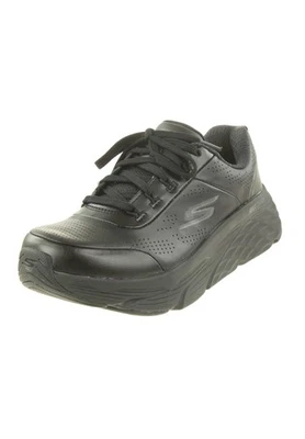 Skechers MAX Cushioning Elite Step Up Sneakers Chaussures De Sport Femme Noir - Photo 1/4