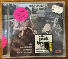 Jack Bruce, Things We Like, Brand New, Plastic Wrapped, CD