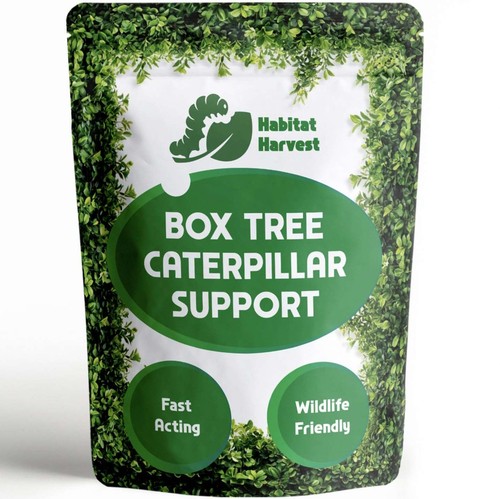 Habitat Harvest, Box Tree caterpillar support, Fast acting buxus treatment,
