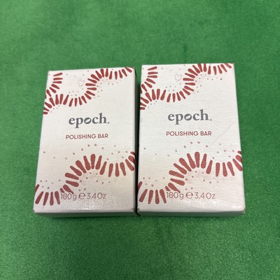 2 Packs -NuSkin Epoch Polishing Bar soap Safety-Allergy-Dermatologist Tested
