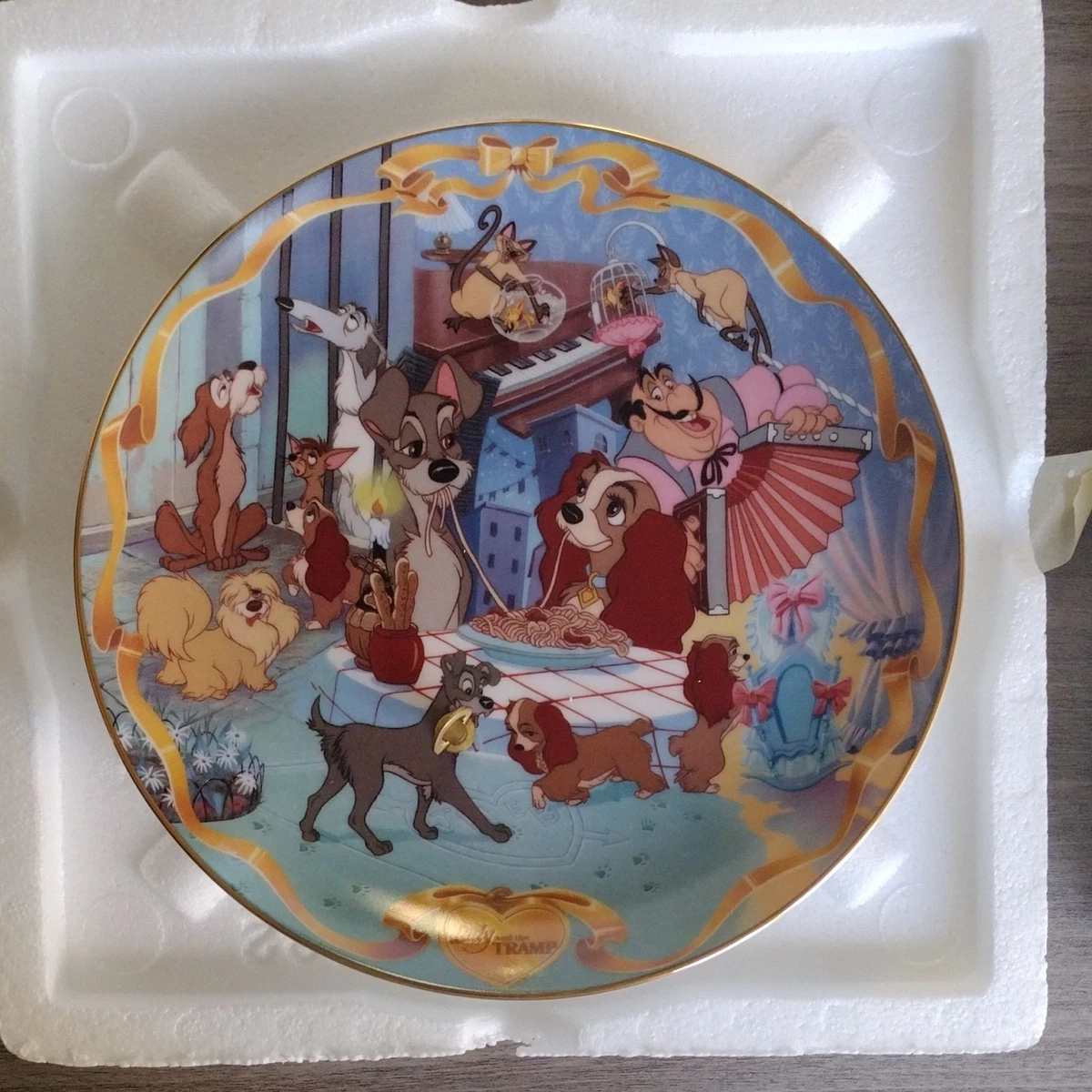lady and the tramp plate products for sale | eBay