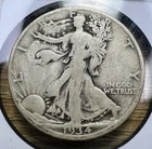 1934-D Liberty Walking Half Dollar - Actual Coin Shown - 90% Silver INV#172