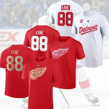 SALE HOT! Patrick Kane #88 Detroit Red Wings 2025 Name & Number Fan Gifts