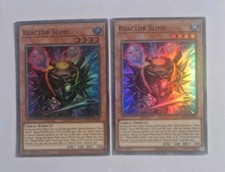 🔥2x REACTOR SLIME EGS1-EN020 Super Rare 1st & UNL Edition Near Mint + LP Bundle