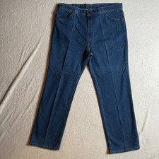 Vintage Levi  s Jeans Men's Size 40x30 Fit 39  x 30   Brown Tab USA 90  s Blue
