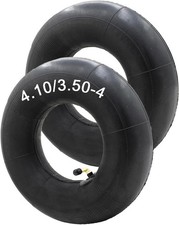 2PCS 4.10 3.50-4" Inner Tube 410/350-4 For Hand Truck/ Dolly / Snowblower Tire