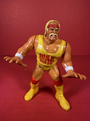 1990 WWF Hasbro Hulk Hogan Action Figure - Rare Vi...