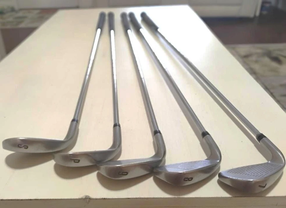 King COBRA 3100 Irons 7 8 9 PW & SW Men's RH Steel Shaft regular Flex, NICE SHAP - Image 3 of 3