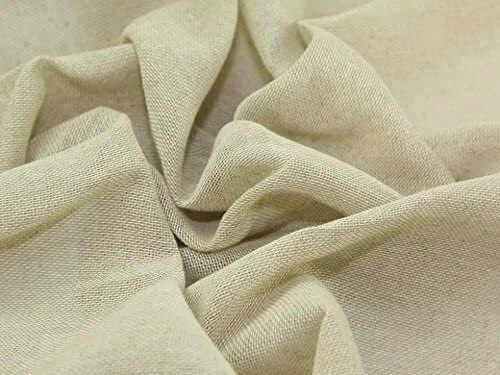 LL 2 METRE, 100% Cotton Scrim Fabric Natural - per metre, 40" WIDE BEST QUALITY