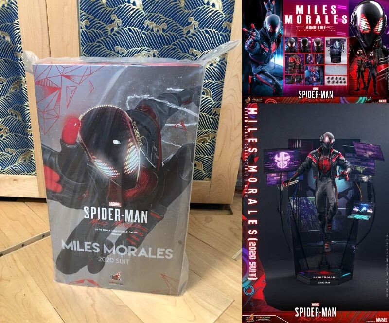 HOT TOYS Marvel Spider-Man Miles Morales 2020 Suit VGM49 1/6 HOT TOYS Marvel Spider-Man Miles Morales 2020 Suit VGM49 1/6
