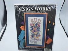 Design Works Counted Cross Stitch Kit Garden Ensemble 10" X 20" 9705