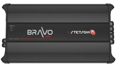 Stetsom BRAVO BASS 8K Digital Mono Car Audio Subwoofer Amplifier 8000 Watt 1-Ohm