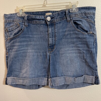Polo Assn Denim Shorts Medium Wash Size 14 Women's